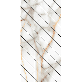 Неполированный керамогранит ESTIMA Supreme FalseMosaic/SM03_NS/30x60x10/Corner/Right Ferrum 30х60см 1,08кв.м.