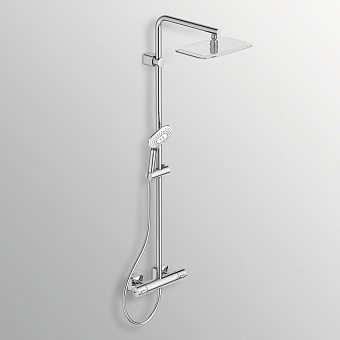 Душевая система IDEAL STANDARD IDEALRAIN LUXE CUBE EVO JET A6986AA chrome