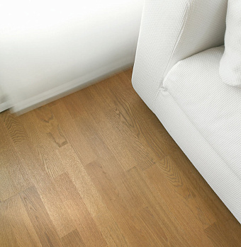 Паркетная доска Upofloor FORTE дуб Oak Mocca 30111781A2627112 2266х188х14мм 3,41кв.м 3-полосная