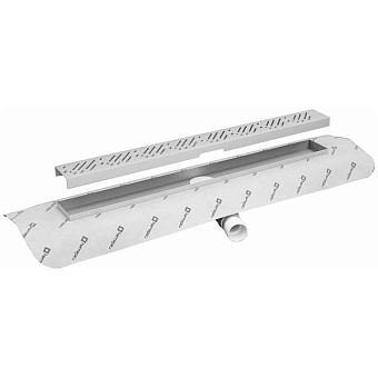 Душевой лоток RADAWAY 5L065A/5R065B 65х8см горизонтальный сток с решёткой и опорами