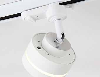 Трековый светильник Ambrella Track System GL5384 12Вт GX53 белый для однофазного трека
