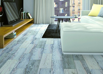 Матовый керамогранит BERYOZA CERAMICA Монреаль 614519 голубой 14,7х59,4см 1,325кв.м.