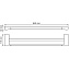 Полотенцедержатель WASSERKRAFT Elbe K-7200 K-7240 чёрный 64см