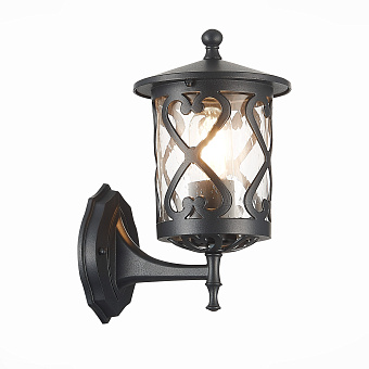 Светильник фасадный ST Luce LORNE SL085.401.01 60Вт IP44 E27 чёрный