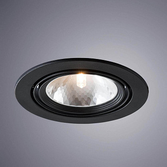 Светильник точечный встраиваемый Arte Lamp APUS A6664PL-1BK 33Вт G9