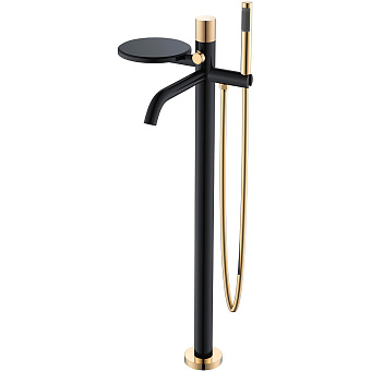 Смеситель для ванны Boheme Stick 129-GG.2 золотой