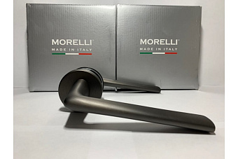 Дверная ручка нажимная MORELLI LUXURY THE FORCE-ANT Антрацит