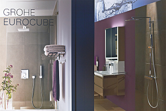 Душевой комплект GROHE Euphoria Cube 27703000 хром