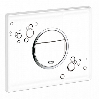 Панель смыва GROHE Nova Cosmopolitan 38847LI0 белый/хром