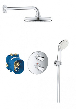 Душевая система GROHE Grohtherm 1000 34614001 хром
