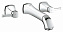 Смеситель для раковины GROHE Grandera 20415000 хром
