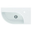 Раковина угловая CERSANIT CAMEO S-UM-CAM45/1-w 45,5х25см