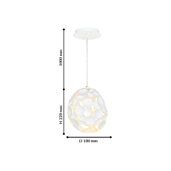 Светильник подвесной Favourite Gittus 2011-1P 60Вт E27