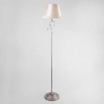 Торшер Eurosvet Incanto 01023/1 серебро 40Вт E14