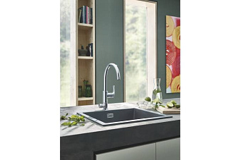 Смеситель для кухни GROHE Blue Pure Eurosmart 119708 высокий излив хром