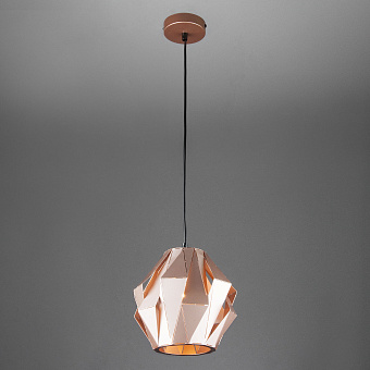 Светильник подвесной Eurosvet Moire 50137/1 золотой 40Вт E27