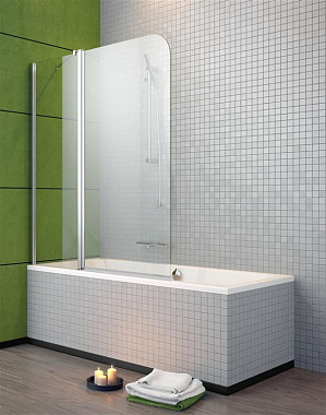 Стеклянная шторка на ванну RADAWAY Eos PND II 130 L 150х130см