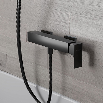 Смеситель для душа Paini Grazia 21PZ511 чёрный брашированный