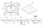 Раковина встраиваемая сверху AM-PM Spirit 2.0 M70AWCC0802WG 80х49,5см