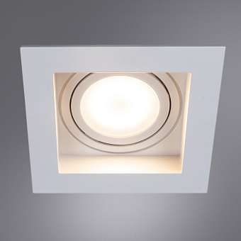 Светильник точечный встраиваемый Arte Lamp Simplex A6662PL-1WH 15Вт GU10