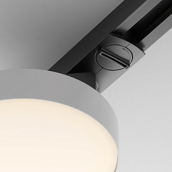Трековый светильник Maytoni Zon TR043-1-12W3K-W 12Вт LED белый для однофазного трека