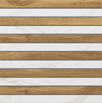 Керамическая мозаика ESTIMA Supreme Mosaic/SM02_NS/SI02_NS/30x30x10/Fascia Eucalyptus 30х30см 0,09кв.м.