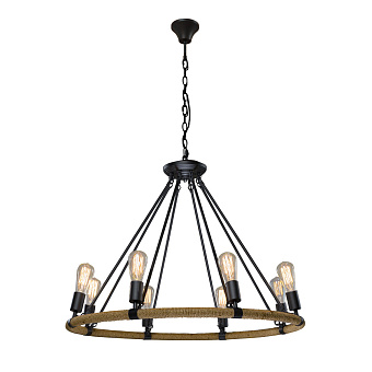 Люстра подвесная Loft It Rope Filament Loft1861/8 320Вт 8 лампочек E27