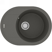Мойка кухонная LEMARK LACHA 620 9910053 47х62см серый шелк