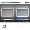 Зеркало IDDIS Esper ESP1000i98 70х100см с подсветкой