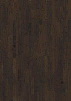 Паркетная доска KARELIA Midnight дуб BARREL BROWN MATT 30119081A5257111 2266х188х14мм 3,41кв.м 3-полосная