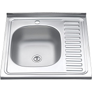 Мойка кухонная MELANA 6060 073 t L (*20) 60х60см хром