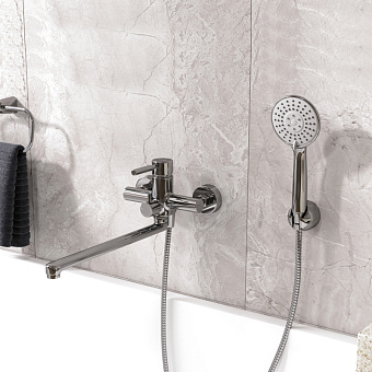 Смеситель для ванны WASSERKRAFT Main 4102L хром