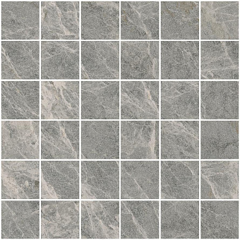 Керамическая мозаика VITRA Marmostone K9513618LPR1VTE0 тёмно-серый 30х30см 0,9кв.м.