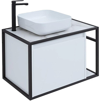 Тумба под раковину подвесная AQUANET Nova Lite Loft 261650 44х75х51,8см