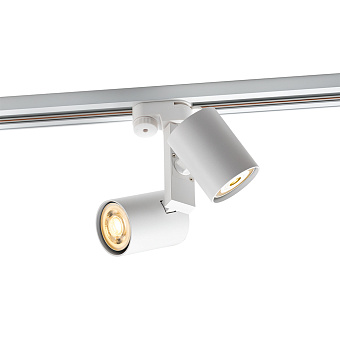 Трековый светильник CRYSTAL LUX CLT 0.31 CLT 0.31 001 60C2 WH 100Вт GU10 белый для однофазного трека