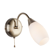 Бра Eurosvet Ginevra 30280/1 античная бронза 40Вт E14
