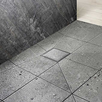 Душевой трап RGW 21211120-02 SDR-11 Q 20х20см горизонтальный сток