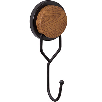 Крючок FIXSEN Magic Wood FX-46005 чёрный матовый