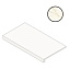 Плитка для ступеней Atlas Concord Италия Marvel Shine A542 Calacatta Imperiale Scalino Matt 33х120см 0,396кв.м. неполированная