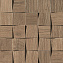 Керамическая мозаика Atlas Concord Италия Axi AMV8 Brown Chestnut Mosaico 3D 35х35см 0,735кв.м.