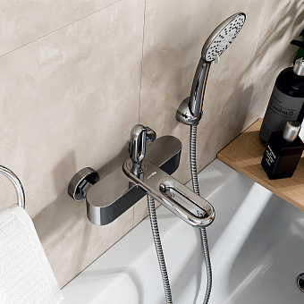 Смеситель для ванны WASSERKRAFT Kammel 1801 хром