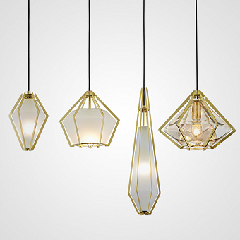 Светильник подвесной ImperiumLOFT Diamond 101519-26 60Вт E27