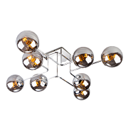 Светильник потолочный Eurosvet Evita 30140/8 хром 40Вт E14