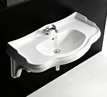 Раковина подвесная Kerasan Retro 105001*1 100х54,5см