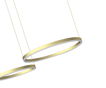 Люстра подвесная KINK Light Тор 08219,32P 60Вт 2 лампочек LED