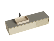 Тумба под раковину подвесная SALINI DOMINO 27D118 180х50х40см
