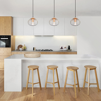 Светильник подвесной Eurosvet Rock 50212/1 прозрачный 60Вт E27