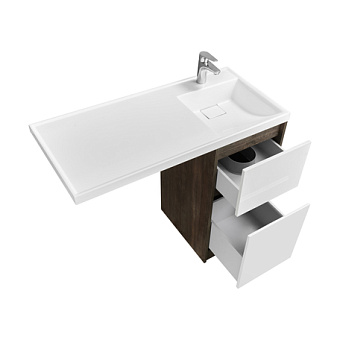 Тумба под раковину напольная Акватон Лондри 1A267001LHDY0 49,6х42х86см