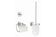 Набор аксессуаров для ванной GROHE Essentials 40407DC1 Суперсталь 3 предметов