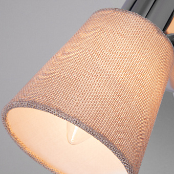 Светильник настенный Eurosvet Culver 20080/1 хром/бежевый 40Вт E14